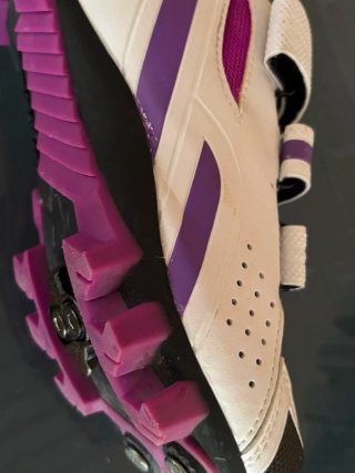 Zapatillas Ciclismo Spiuk Mujer Blancas y Moradas