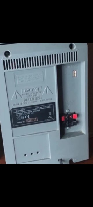 Equipo de música SONY CMT-EH10