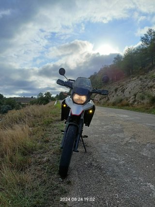 Derbi Terra 125 , lista para circular.