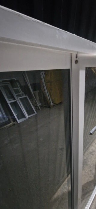 Ventana corredera aluminio vidrio sencillo