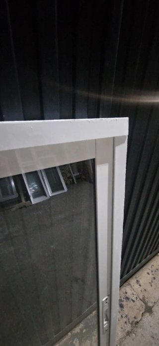 Ventana corredera aluminio vidrio sencillo