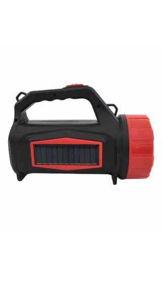 TORCIA LAMPADA LED RICARICABILE USB PANNELLO SOLAR