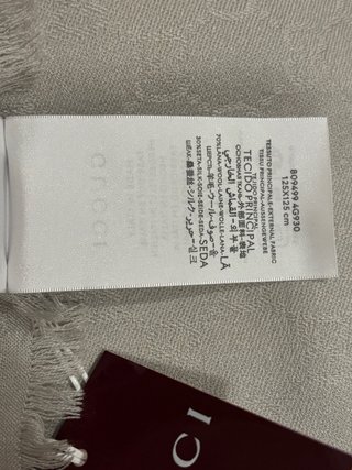 Sciarpa/stola Gucci Beige GG Monogram