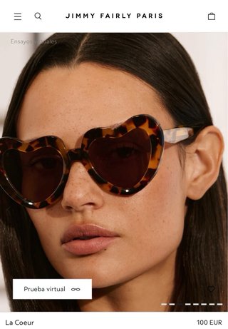 Gafas de sol corazón Jimmy Fairly