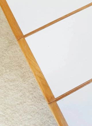 Mesa plegable HABITAT de haya y formica.