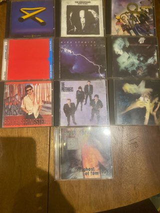 Lote 10 CDs Varios Pop Rock Internacional