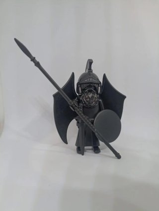 Playmobil Guerrero Negro customizado