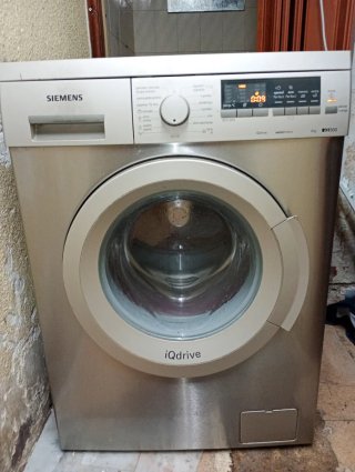 Lavadora Siemens 8kg 1400rpm iQdrive