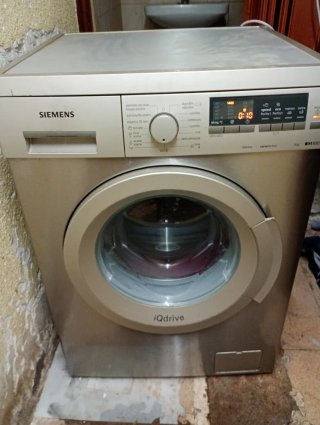 Lavadora Siemens 8kg 1400rpm iQdrive