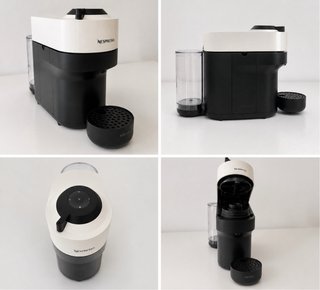 Cafetera Nespresso Vertuo Pop KRUPS Blanca