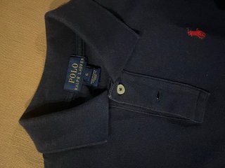Polo Ralph Lauren azul marino logo rojo