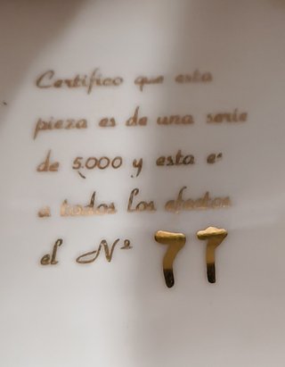 Figura Porcelana Cleopatra Nadal
