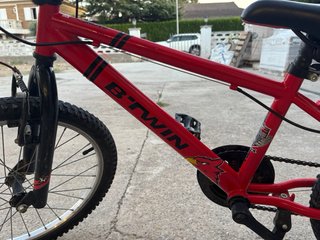 Bicicleta Btwin niño 20 pulgadas