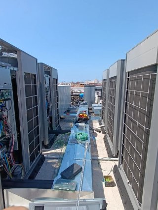 Aire acondicionado frigorista