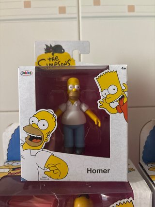 Lote Figuras Los Simpson Jakks pacific 13 y 7 cm