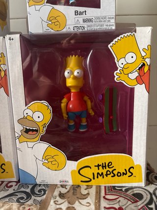 Lote Figuras Los Simpson Jakks pacific 13 y 7 cm