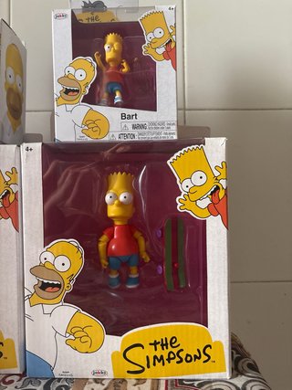 Lote Figuras Los Simpson Jakks pacific 13 y 7 cm