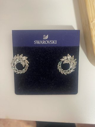 Pendientes Swarovski Aro Cristales