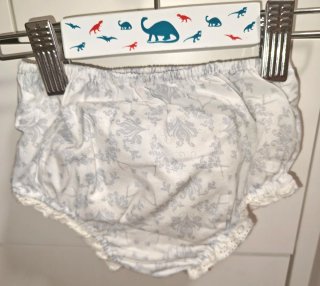 Vestido Gocco 6-9 meses con braguita