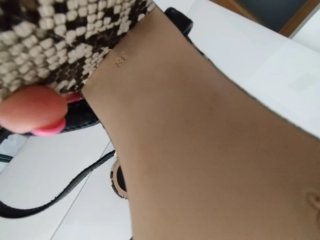 Sandalias de verano piel serpiente