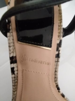 Sandalias de verano piel serpiente