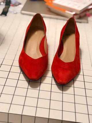 Scarpe rosse Pierri Genova artigianali