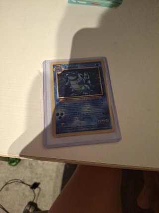 Carta Pokémon Blastoise Base Set
