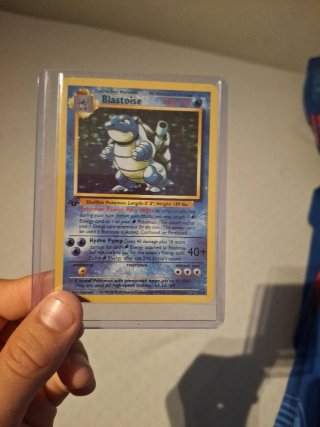 Carta Pokémon Blastoise Base Set