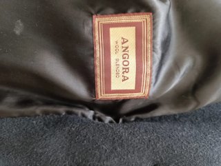 Elegante abrigo de Angora