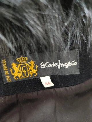 Elegante abrigo de Angora