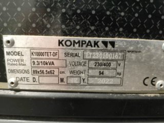 Generador 9000W 9kW Trifásico/Monofásico