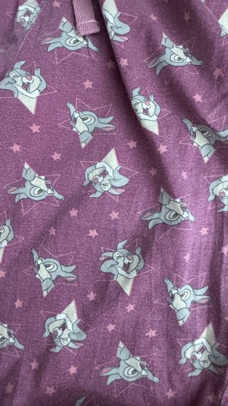 Pijama tambor Disney Gris y Morado