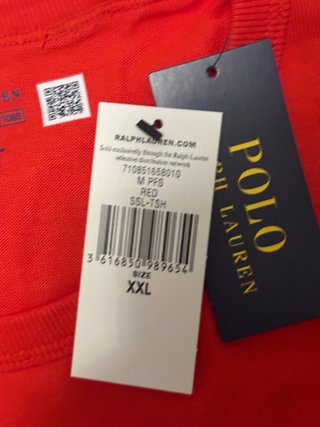 Maglietta Polo Ralph Lauren rossa