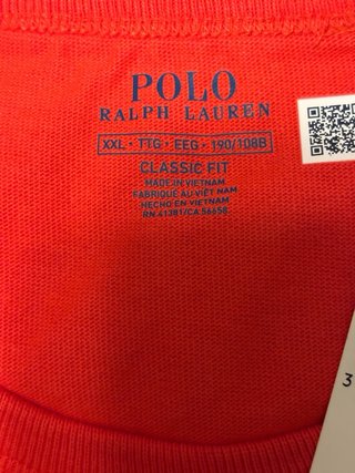 Maglietta Polo Ralph Lauren rossa