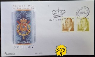 Sobre 1er primer Día Circulación 2005 Lote