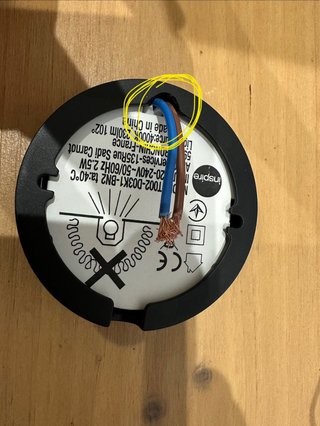 Focos led INSPIRE Lakao Red negro