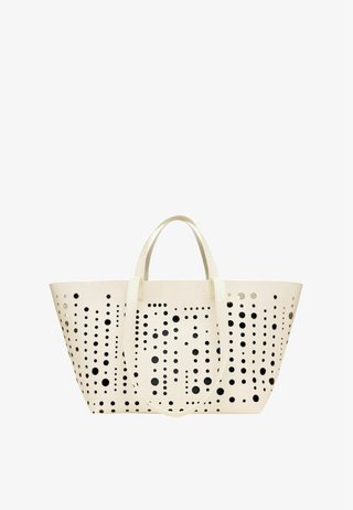 Bolso shopper Desigual beige y negro
