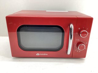 Microondas Mandine Mmor20m Rojo