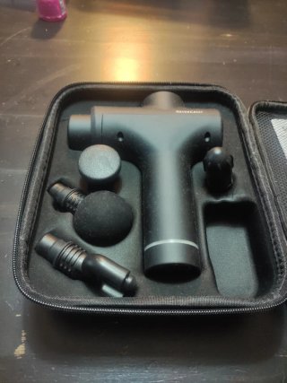 Pistola de masaje