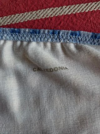 Bikini niña cuadros azul y blanco talla 14 años