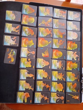 Lote de Lamincards Pokémon