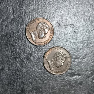 2x 1 Centesimo 1906 Variante SL V Alfonso XIII
