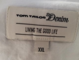 Camisa Tom Tailor Blanca Hombre
