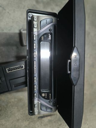 Radio Coche JVC con funda