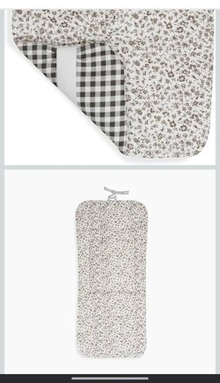Colchoneta verano silla paseo floral