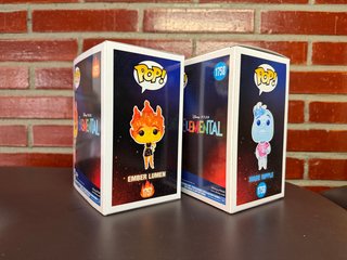 Pack 2 Funko Pop Elemental Wade y Ember