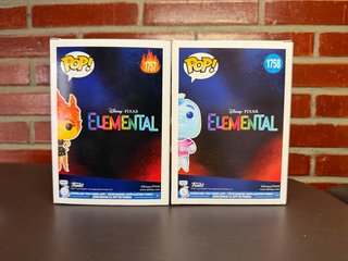 Pack 2 Funko Pop Elemental Wade y Ember