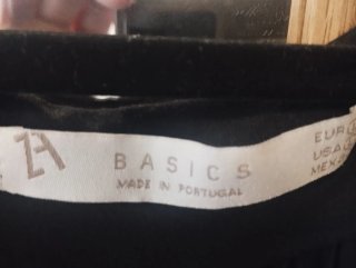 Vestido Zara Negro