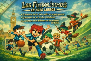Lote 3 libros de Futbolisimos