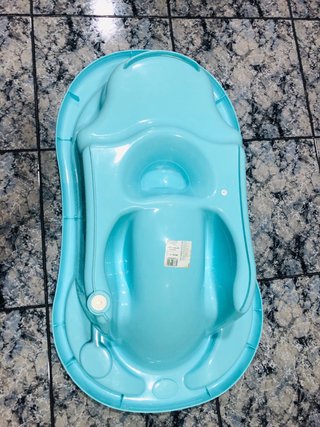 Bañera bebé azul